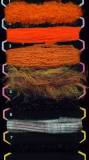 Fiber Accents 3.25 Yards Each Of 7 Fibers - Halloween