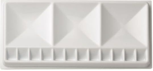 Heritage Rectangular Plastic Palette Tray 5 1/2 x 12