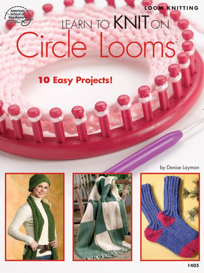 Learn to Knit on Circle Looms Book