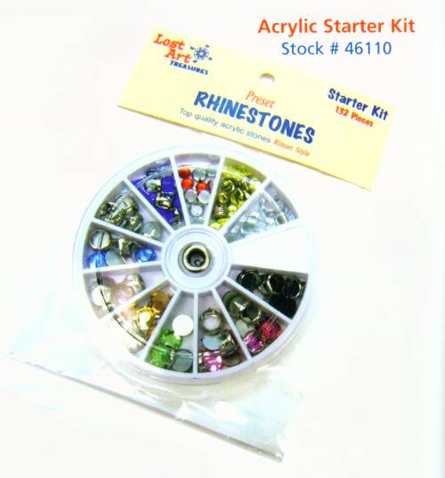 American Tag Preset Rhinestones Starter Set