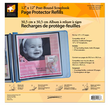 American Traditional Album Refills 12x12