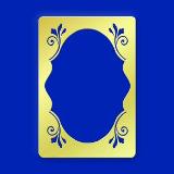 American Traditional Brass Stencils - Midi Scroll Frame