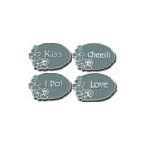 American Traditional Word Charms Love