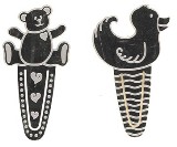 American Traditional Clips - Toy Silver