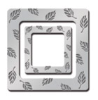 American Traditional Frames - Leaf Silver