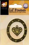 American Traditional Frames - Heart Gold