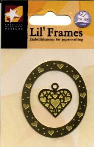 American Traditional Frames - Heart Gold