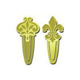 American Traditional Clips - Ornate Gold