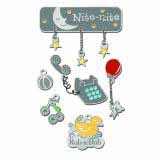 American Traditional Charms - Nite Nite Silver Charms