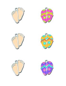 American Traditional Charms - Flip Flops & Sandals