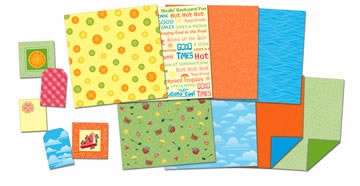 American Traditional - Summer Sizzle - Paper Collections - Summer Sizzle