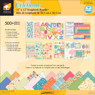 American Traditional - Celebrate - Scrapbook Bundle - 500 piece