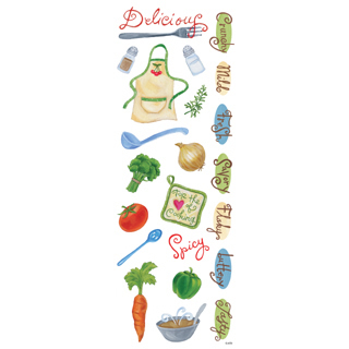 American Traditional  - Recipe Time - Delicious Stickers