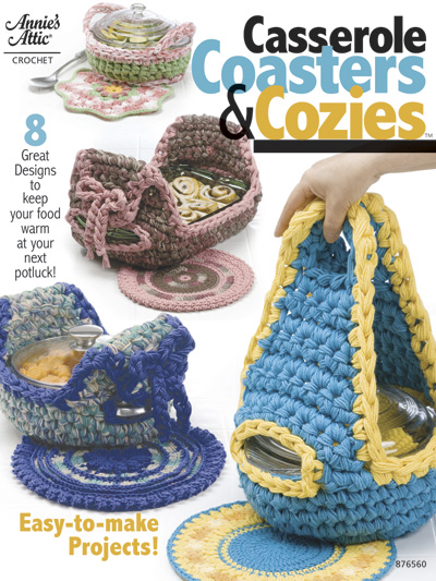 Annie's Attic Book - Casserole Coasters & Cozies