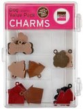 Around The Block - Paper Tagger Charms - Value Pack Painted - Flower