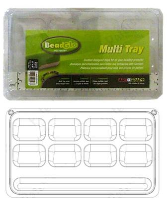 Artograph BeadGlo Light Box Multi Tray