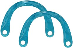 Everything Mary Purse Handles - Turquoise Swirl