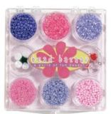 Bead Bazaar Seed Bead Sweet Treat Kits  - Pink/Purple