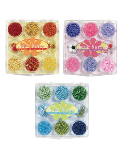 Bead Bazaar Seed Bead Sweet Treat Kits  - Yellow/Orange