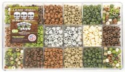 The Beadery Bead Extravaganza - Camo & Skulls Pony Bead Box