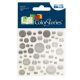 Blue Hills Studio Color Stories Epoxy Color Dots - White/Silver