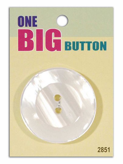 Blumenthal One Big Button - White