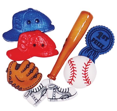 Blumenthal Favorite Findings Buttons - Baseball