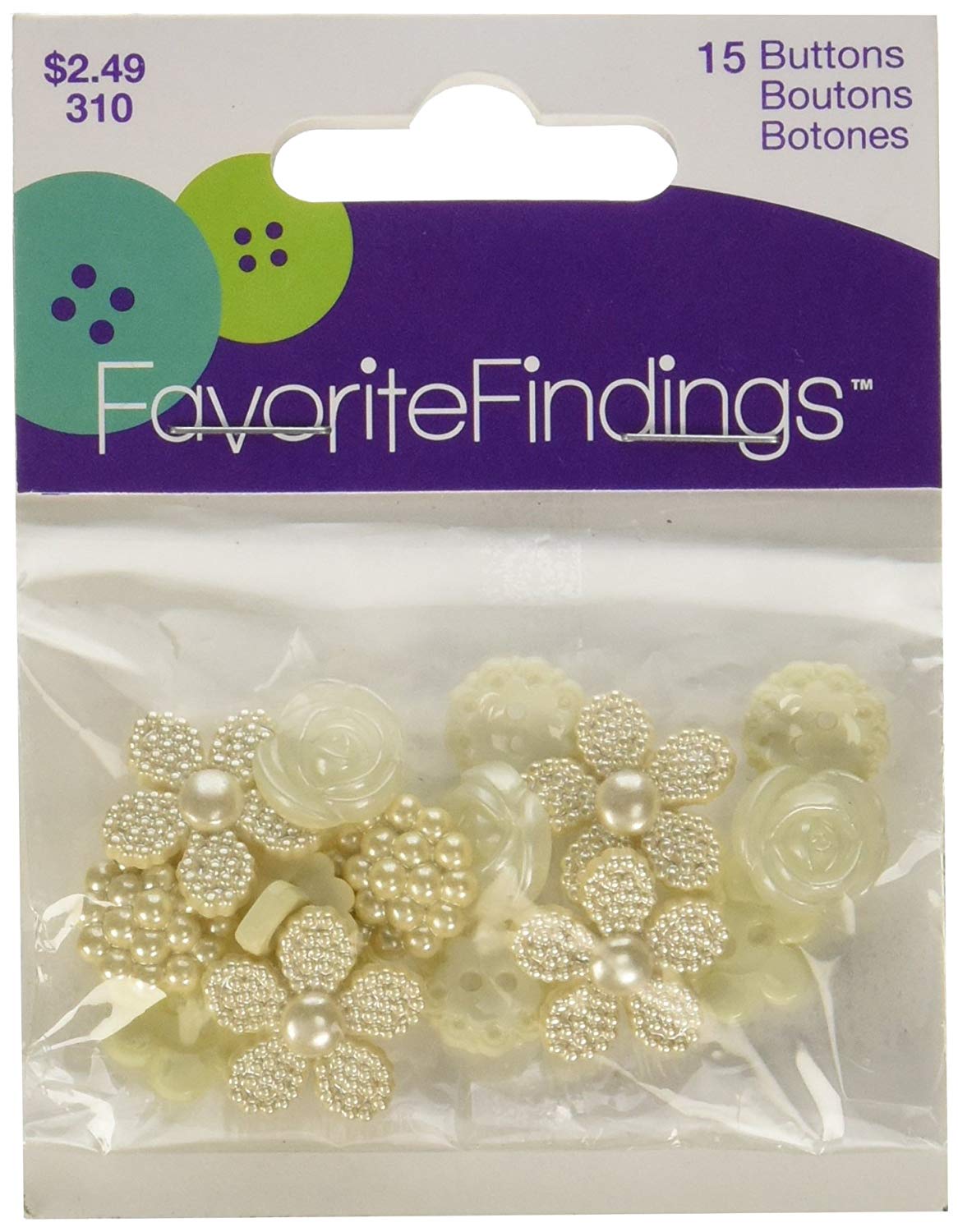 Blumenthal Favorite Findings Buttons- Lace Inspirations