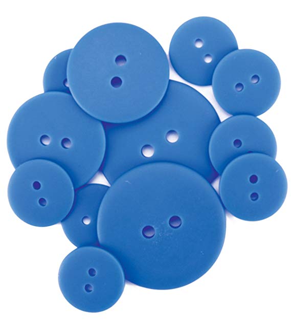 Blumenthal Favorite Findings Buttons -Blueberry