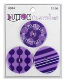 Blumenthal Conversations Buttons - Imagine 1 3//8"