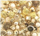 Buttons Galore Grab Bag - Fancy Gold