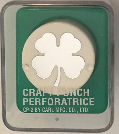 Carla Craft Medium Punch - Clover