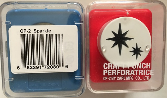 Carla Craft Medium Punch - Sparkle