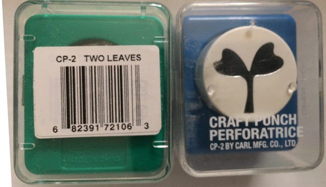 Carla Craft Medium Punch - Two Leaves