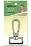 Clover Bag Accessory - Swivel Latch 1 1/4" Glossy Nickel with Nancy Zieman