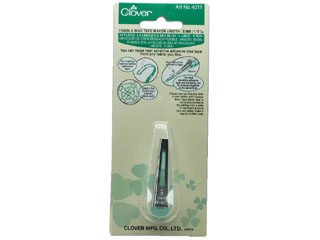 Clover Fusible Bias Tape Maker 6mm (1/4").