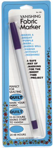 Collins Vanishing Fabric Marker