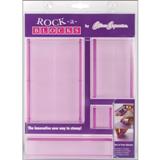 Crafter's Companion Rock-a-Blocks Stamping Block Set 4/pkg