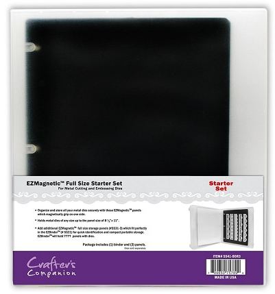 EZMagnetic 2-N-1 Starter Set (Full Size) - Includes 1 EZBinder & 3 Storage Panels