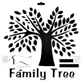 Crafter's Workshop 12x12 Template - Family Tree