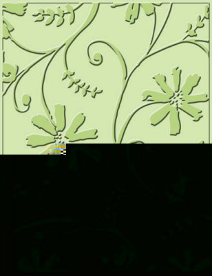 Cuttlebug Emboss A2 Stylized Flowers