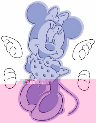 Cuttlebug Die Combo - Disney - Classic Minnie