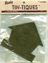 Tin-Tiques - Embossed Birdhouse 4" 1/Pkg