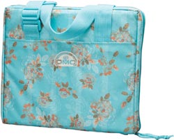 DMC StitchBow Needlework Travel Bag Blue Floral