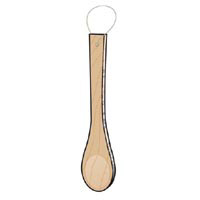 Darice Wood Spoons with Loop, 4 3/4" - One Dozen