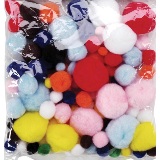 Darice Big Value Assorted Pom Poms - Everyday