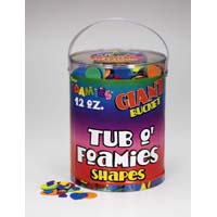 Darice Foamies Tubs - Giant Bucket 12 oz - Shapes