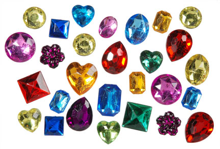 Darice Rhinestones Big Value 1# Assorted Shapes Rhinestones - Color 1#