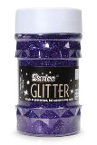 Darice Glitter 4 oz Jar - Purple