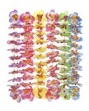 Darice Hawaiian Flower Butterfly Lei - 6 Assorted